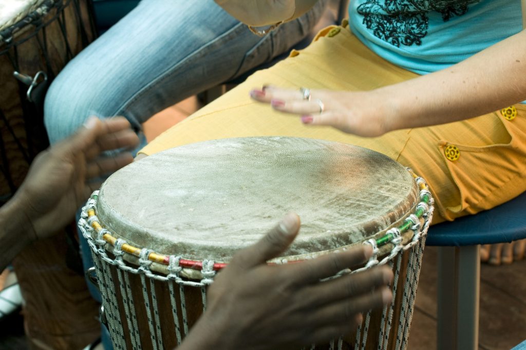 Playing,On,The,African,Drum,,Music,Festival